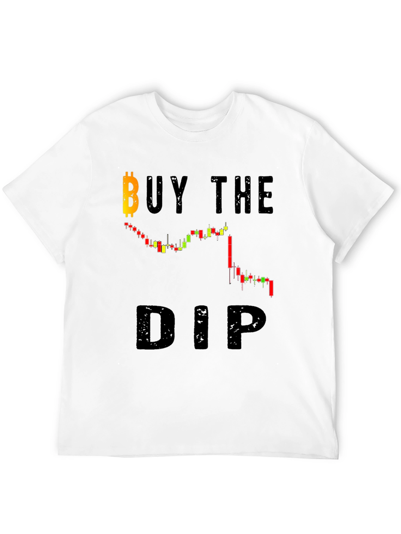 Buy the Dip Bitcoin Crypto Graphic T-Shirt