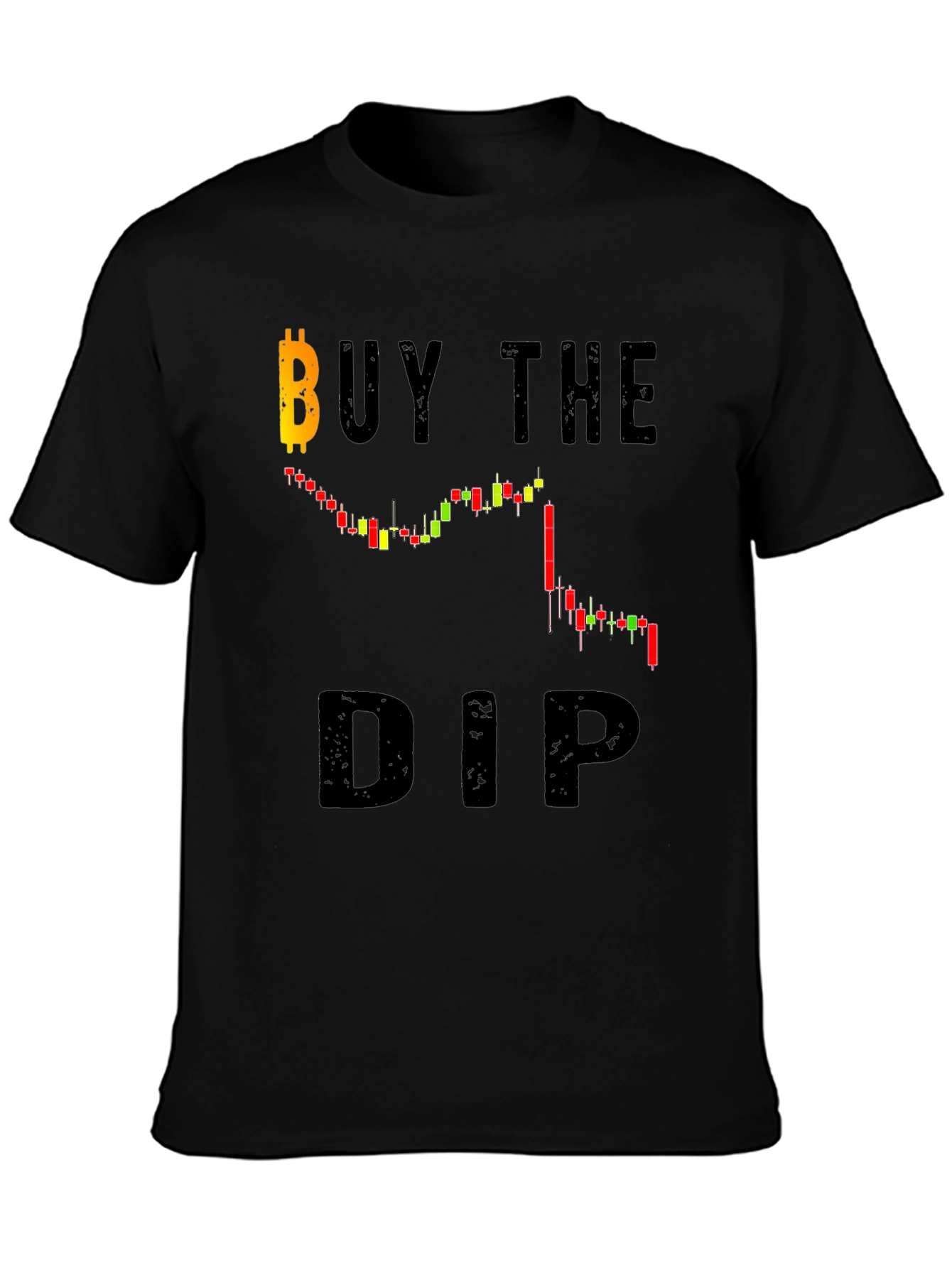 Buy the Dip Bitcoin Crypto Graphic T-Shirt