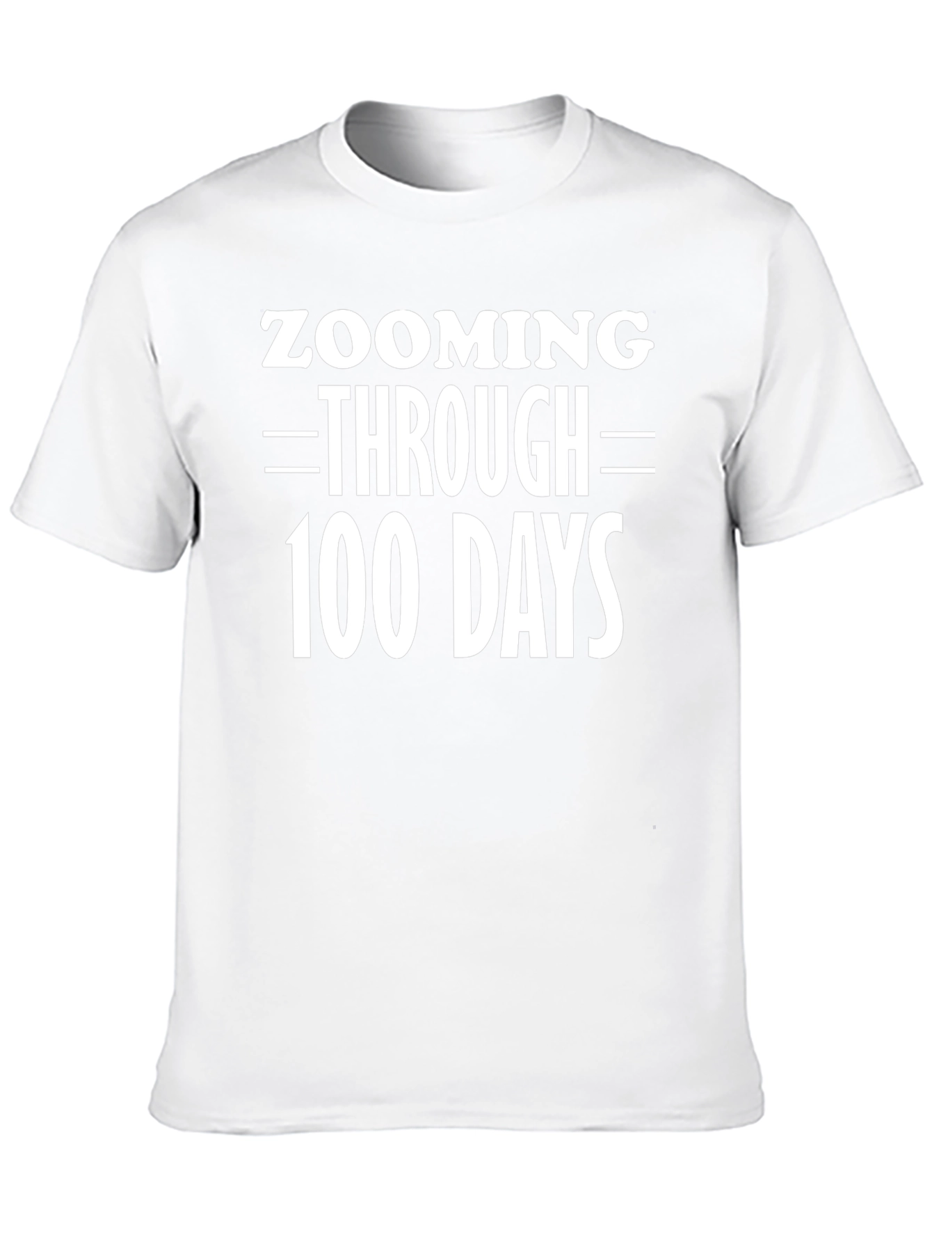 Zooming Through 100 Days T-Shirt