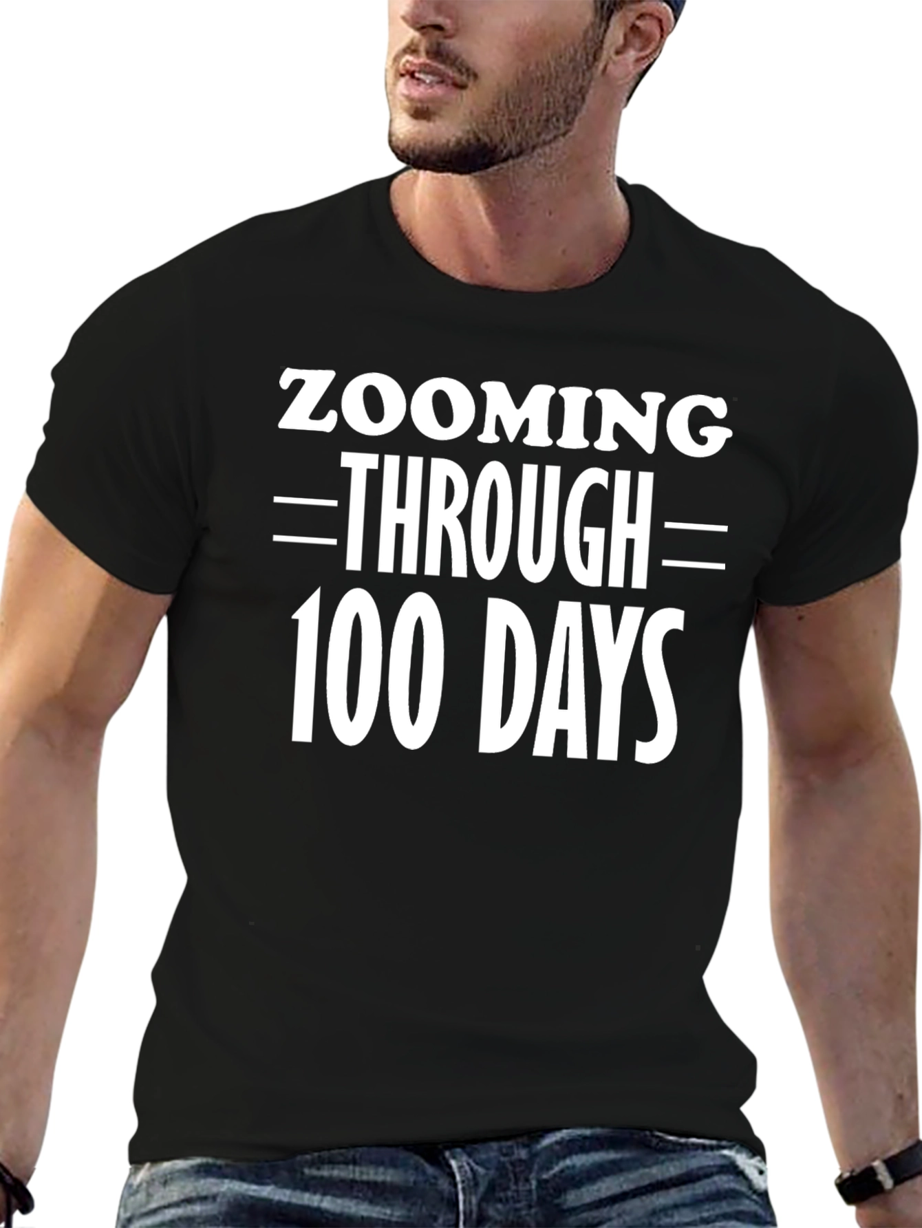 Zooming Through 100 Days T-Shirt