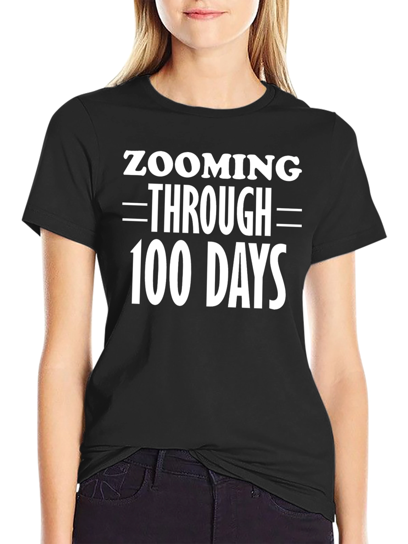 Zooming Through 100 Days T-Shirt