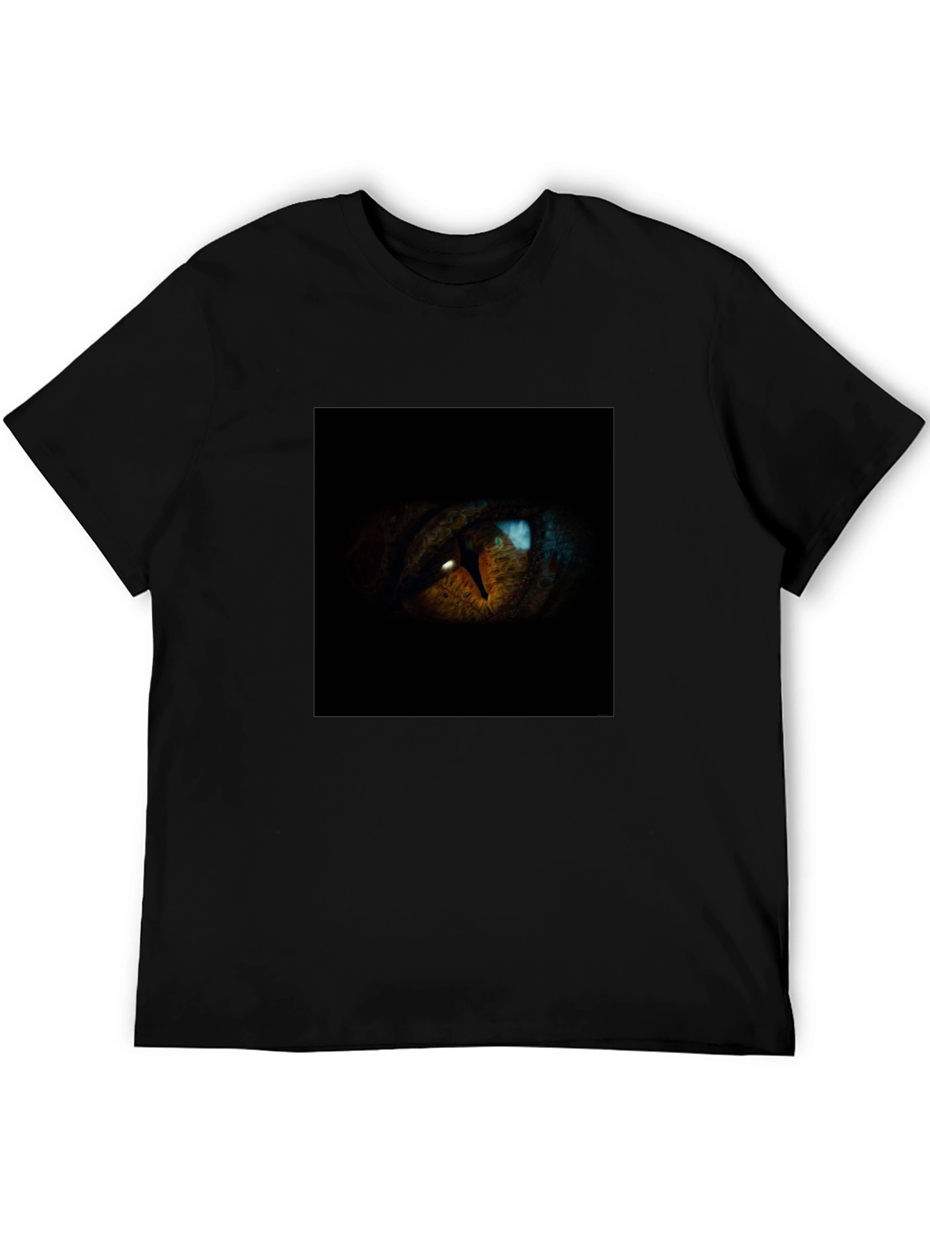 Mens Black Eye Graphic T-Shirt