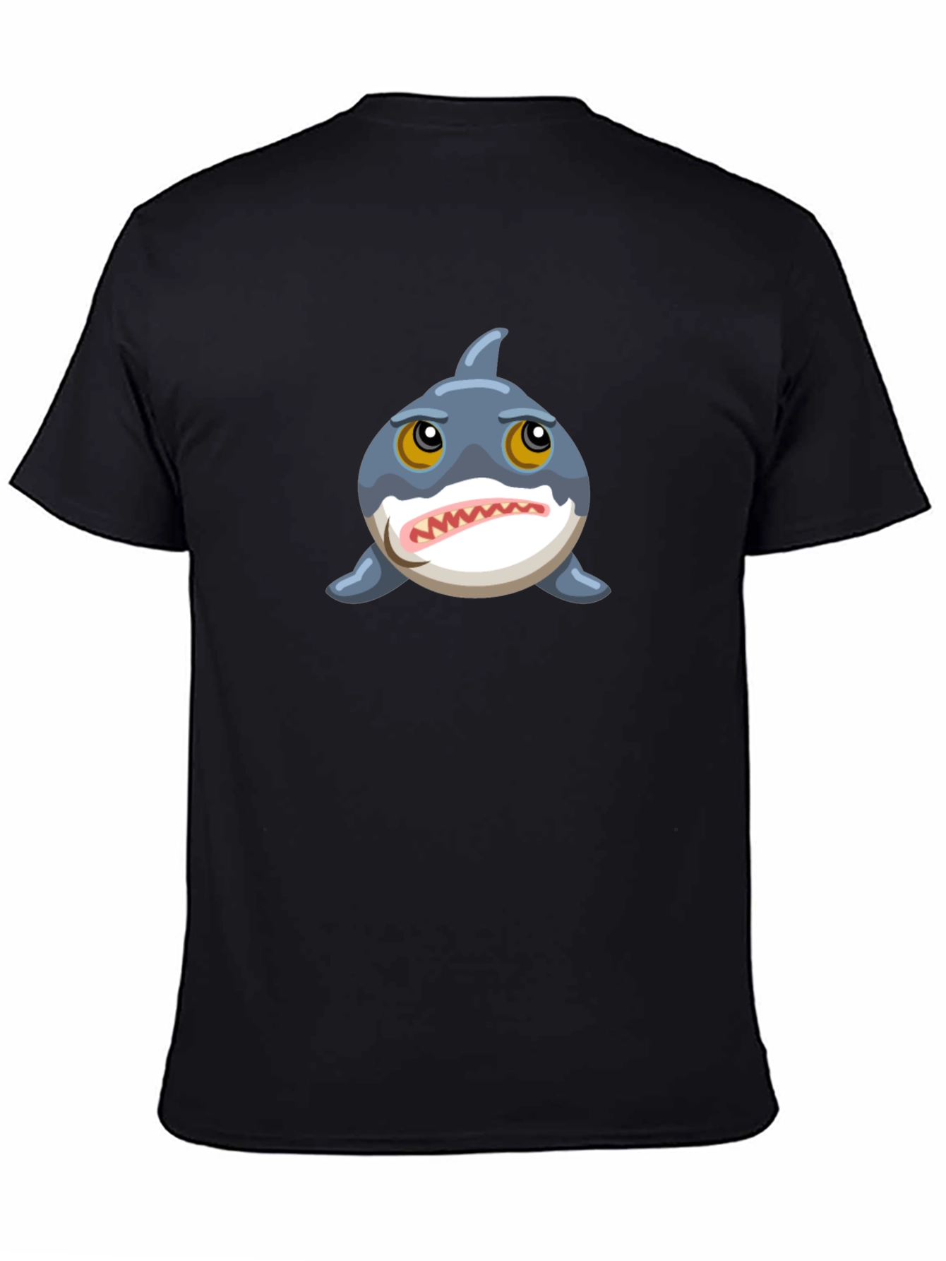 Cartoon Shark Graphic Tee - Unisex