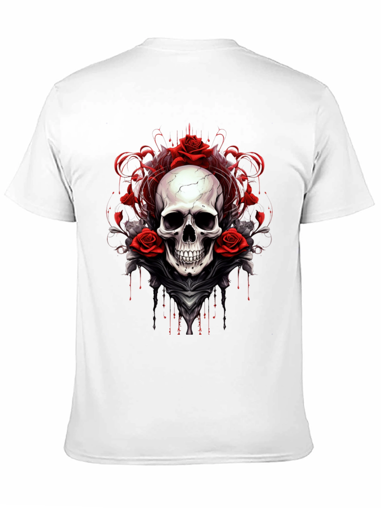 Skull & Roses Graphic Tee