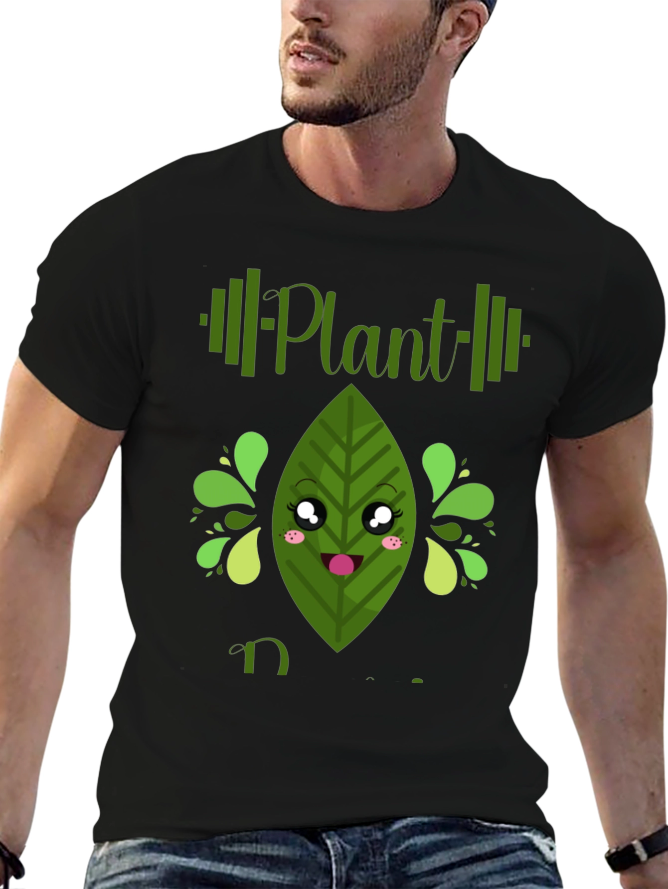 Plant Based Power T-Shirt - Vegan Fitness Apparel