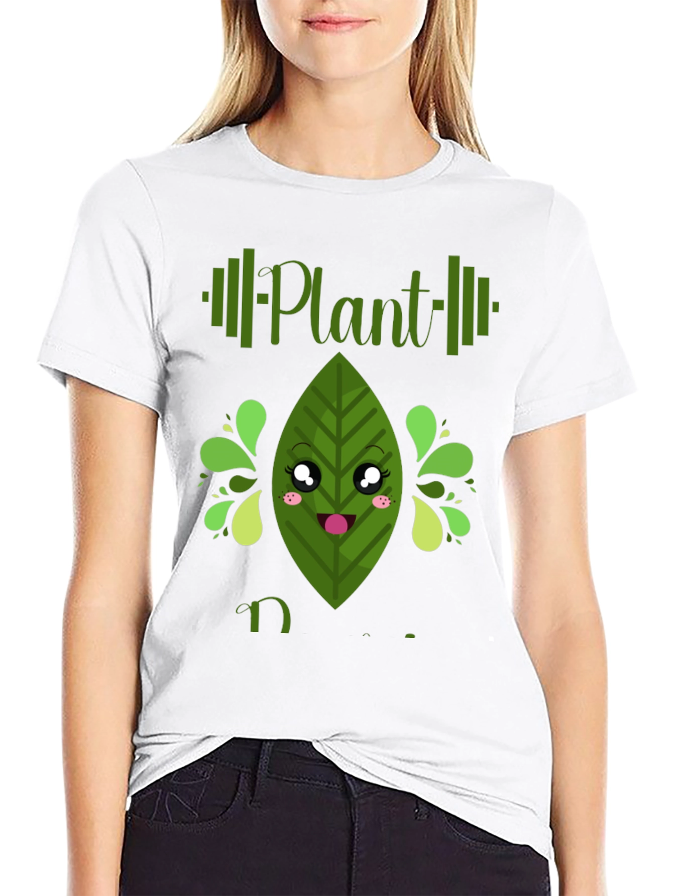 Plant Based Power T-Shirt - Vegan Fitness Apparel