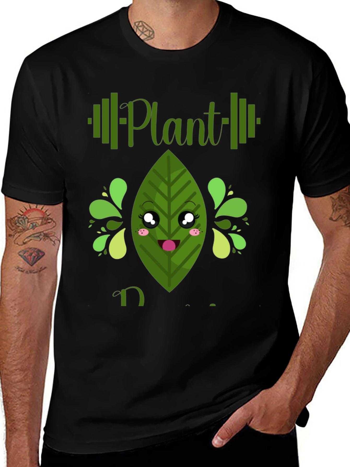 Plant Based Power T-Shirt - Vegan Fitness Apparel