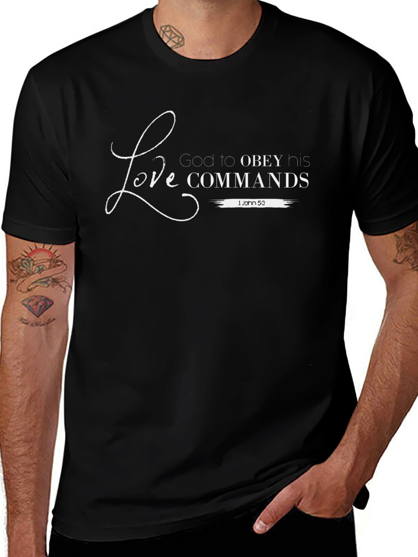 Love Gods Commands T-Shirt