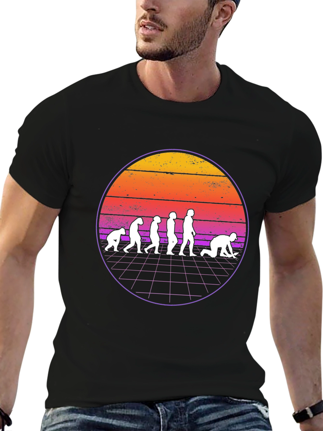 Retro Evolution T-Shirt -  Gaming Evolution