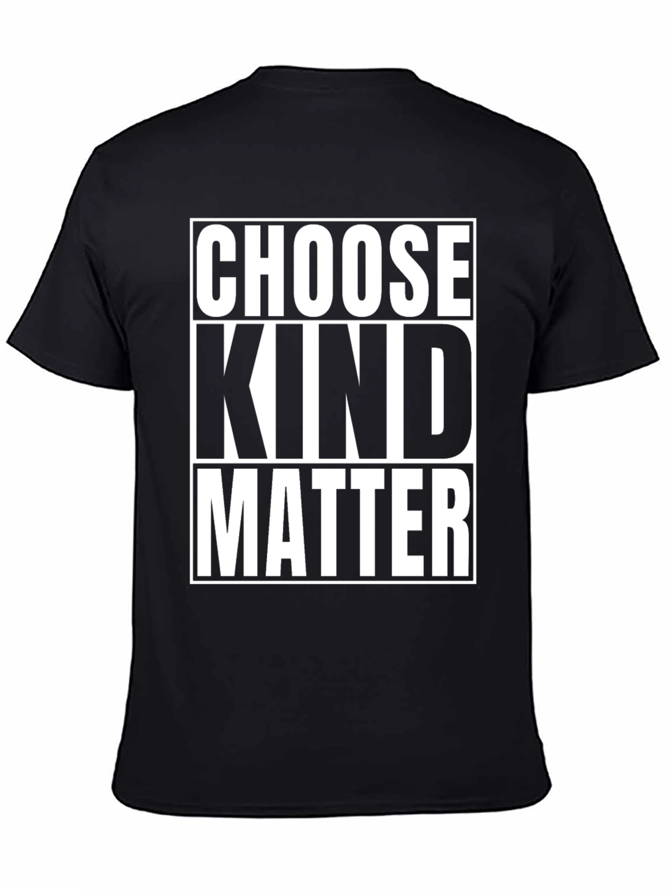 Choose Kind Matter Graphic Tee - Black T-Shirt