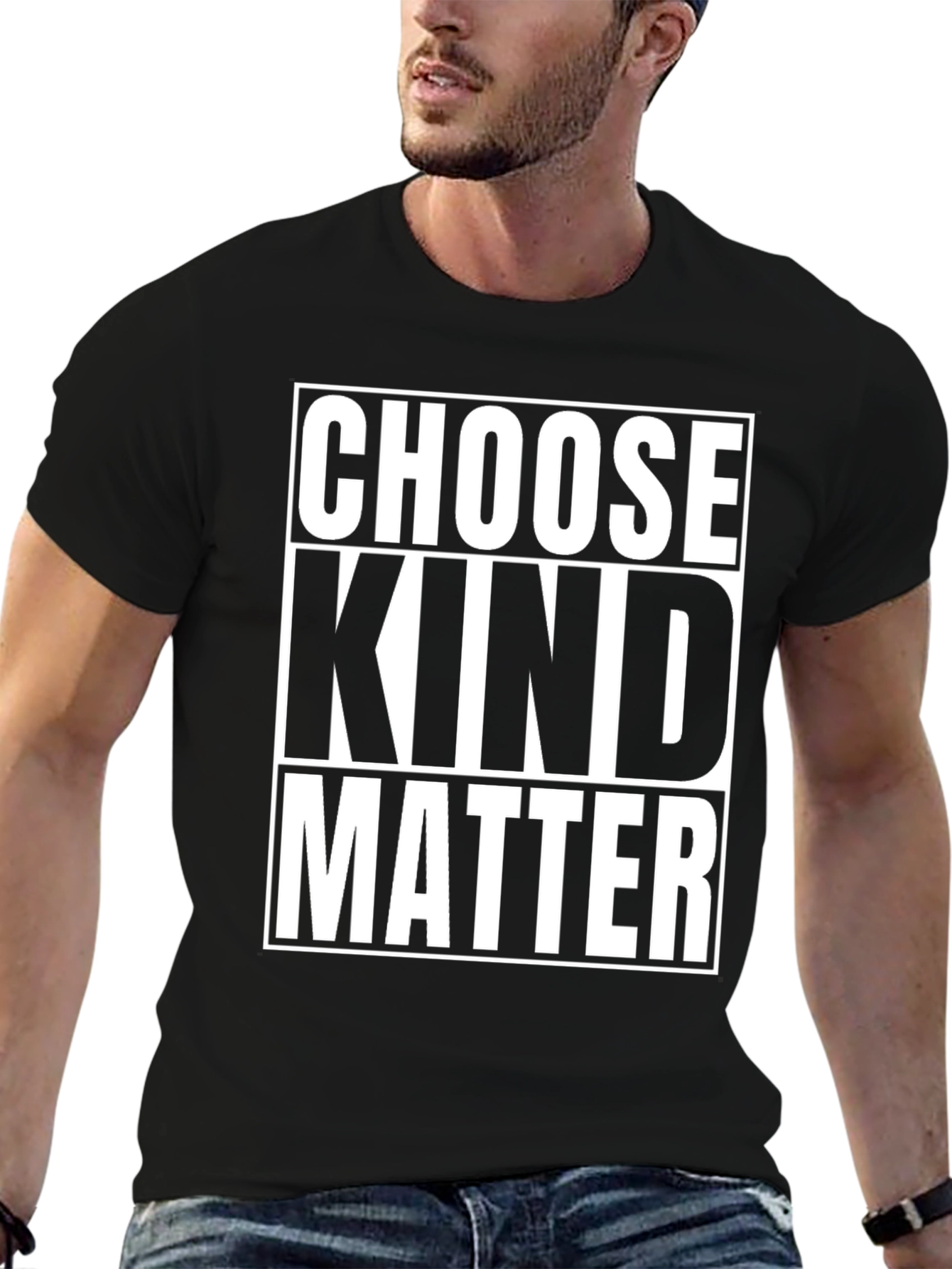 Choose Kind Matter Graphic Tee - Black T-Shirt