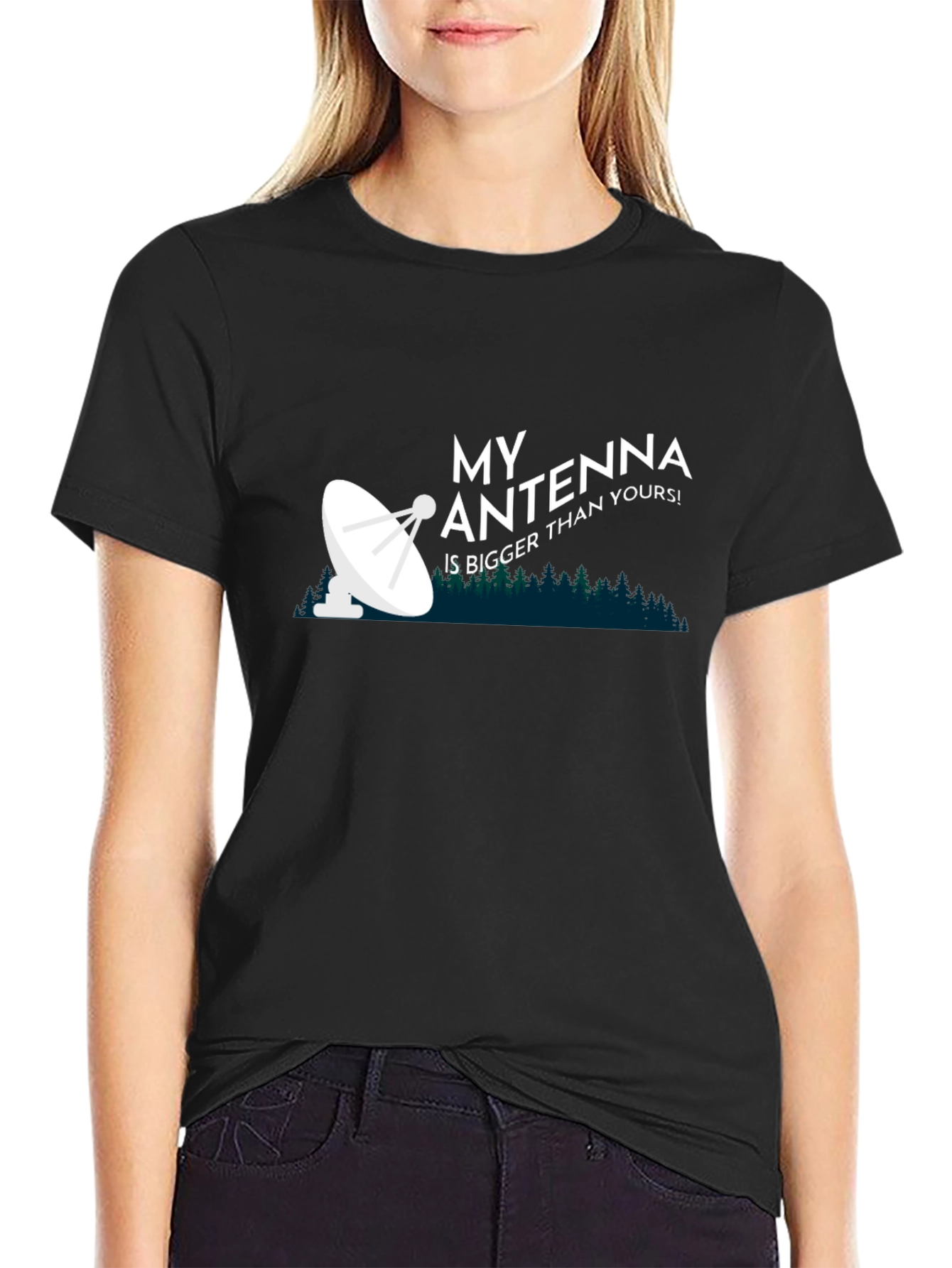 Funny My Antenna Graphic T-Shirt
