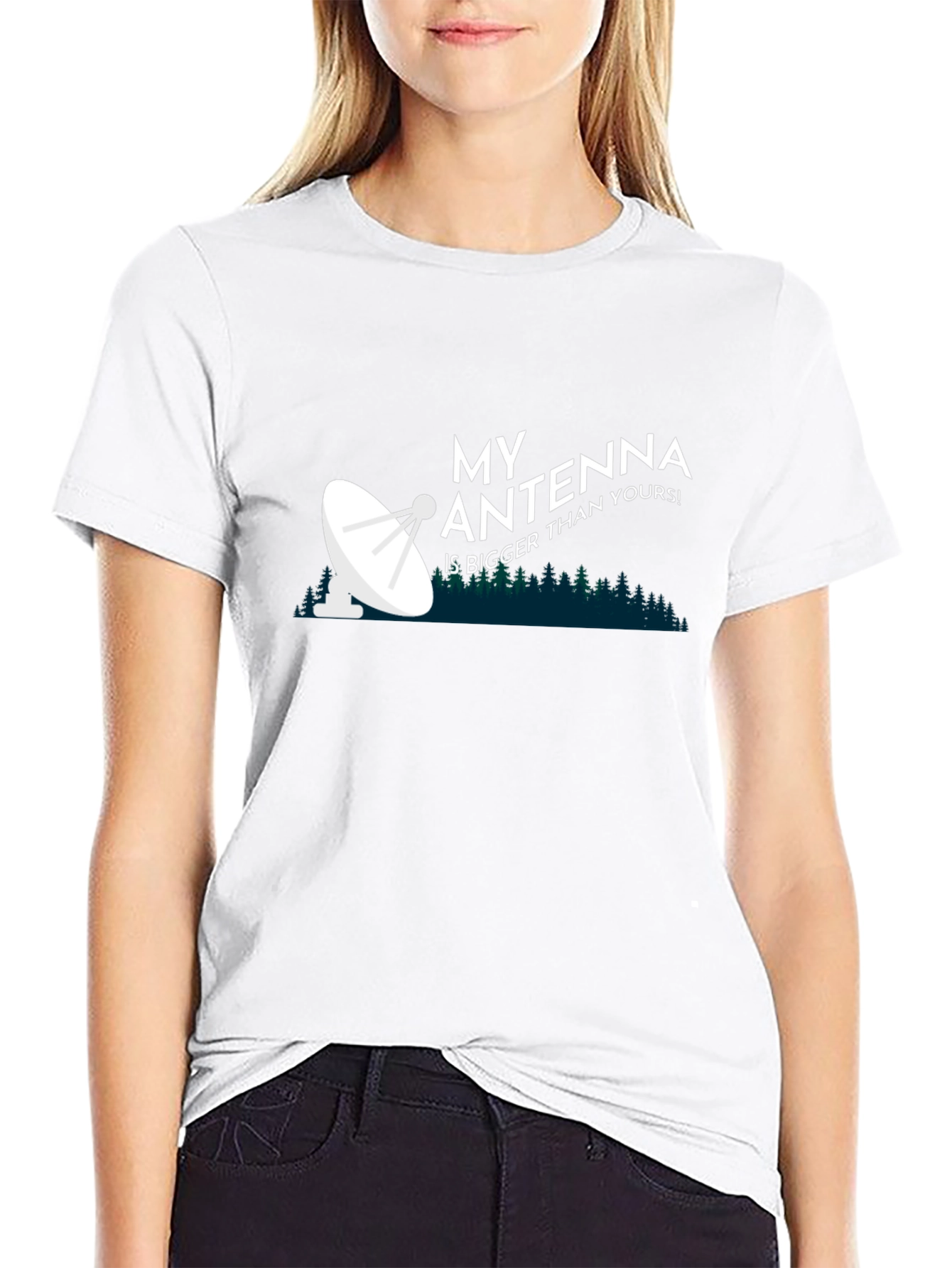 Funny My Antenna Graphic T-Shirt