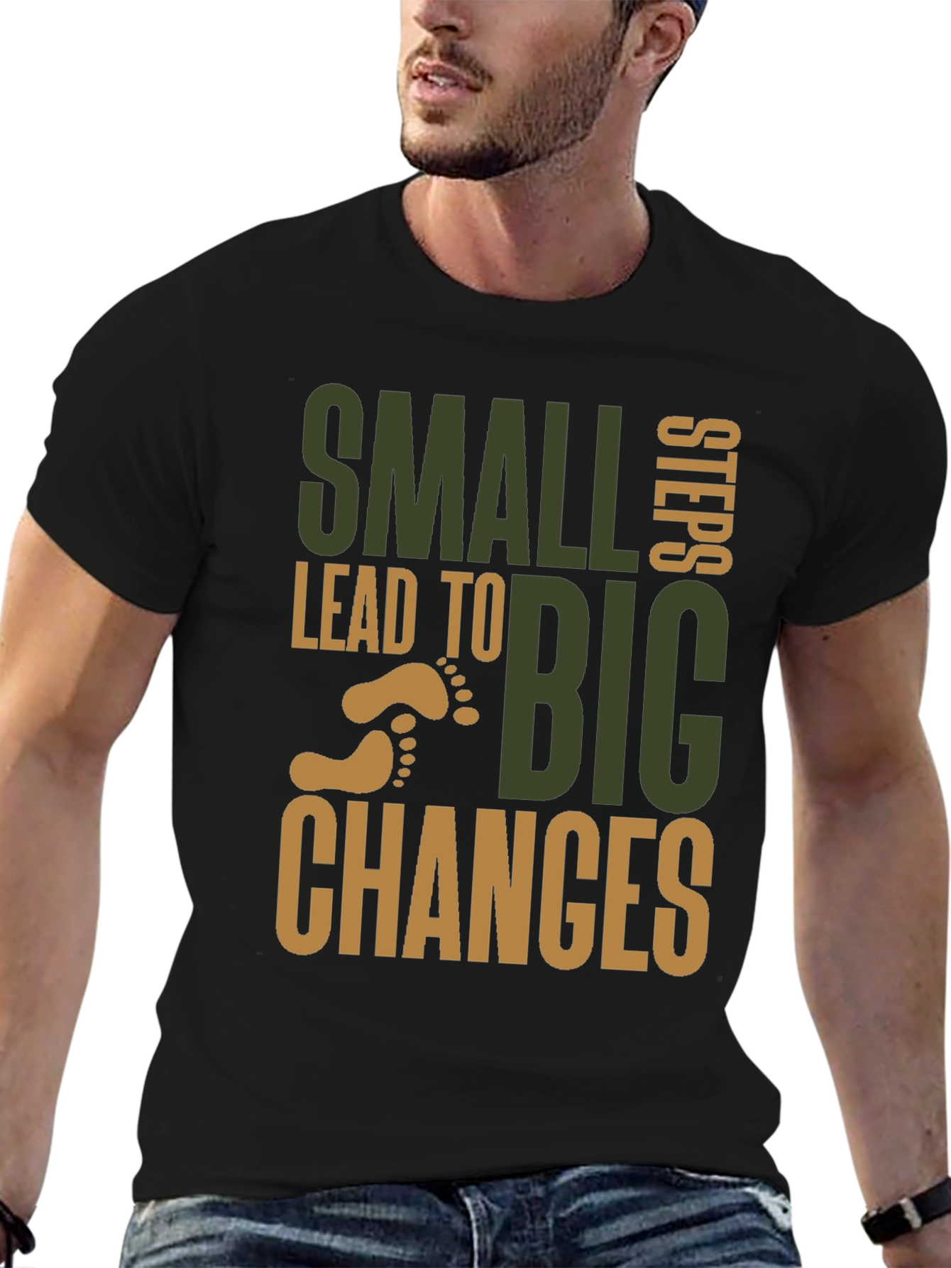 Small Steps Big Changes Graphic Tee