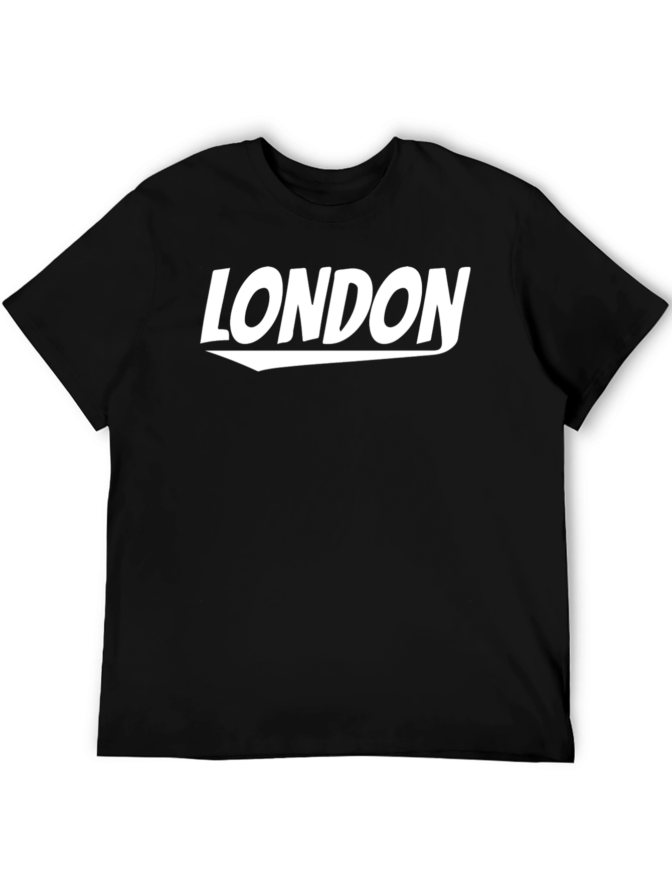London Graphic Tee - Stylish Black T-Shirt