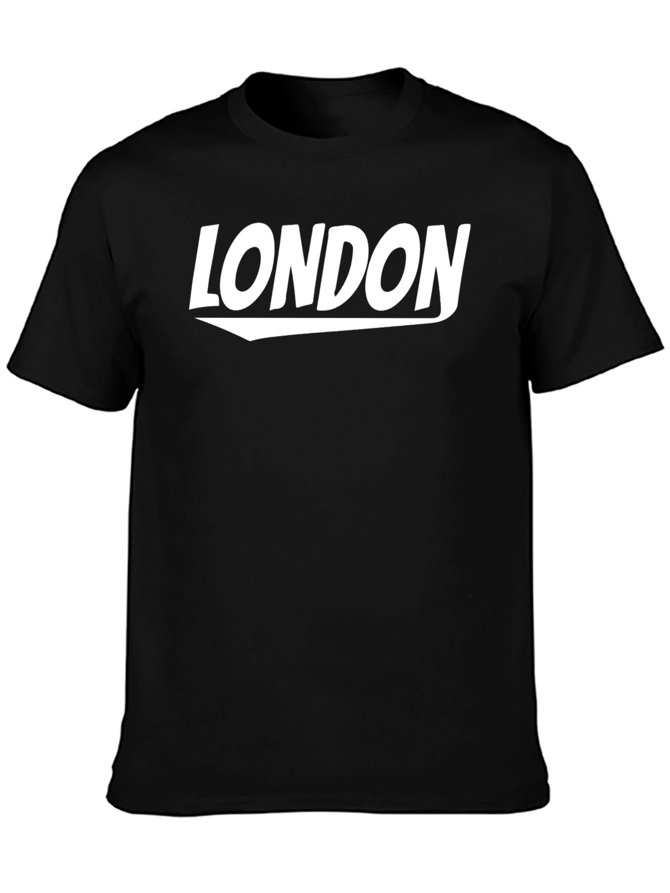 London Graphic Tee - Stylish Black T-Shirt