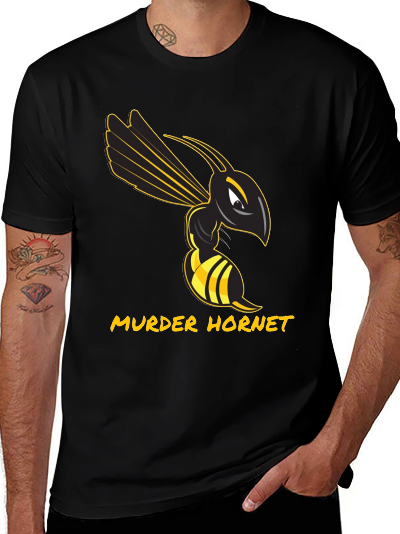 Murder Hornet Black T-Shirt