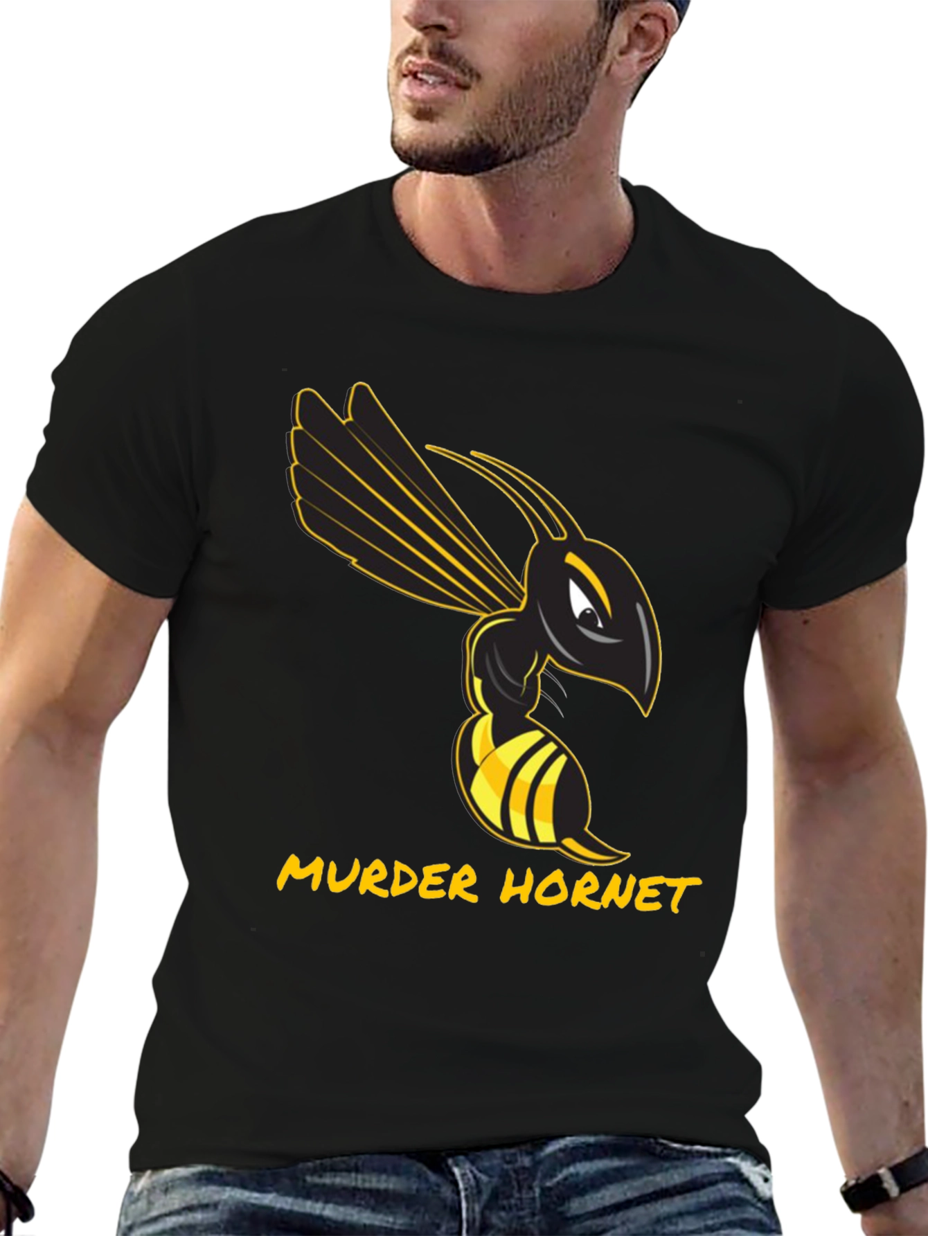 Murder Hornet Black T-Shirt