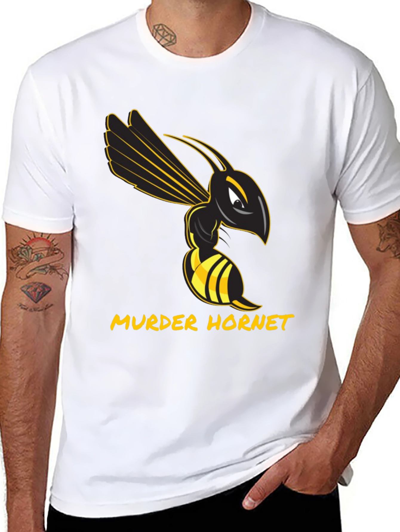 Murder Hornet Black T-Shirt