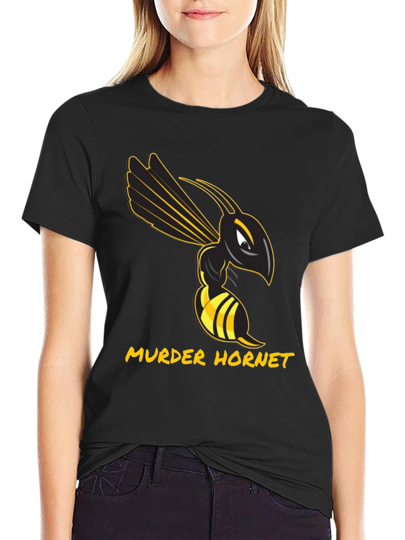 Murder Hornet Black T-Shirt
