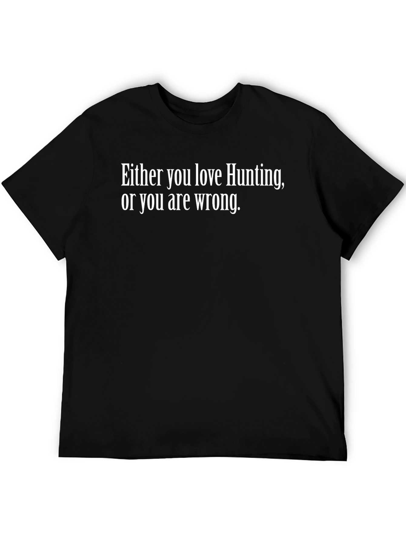 Hunting Love Black T-Shirt