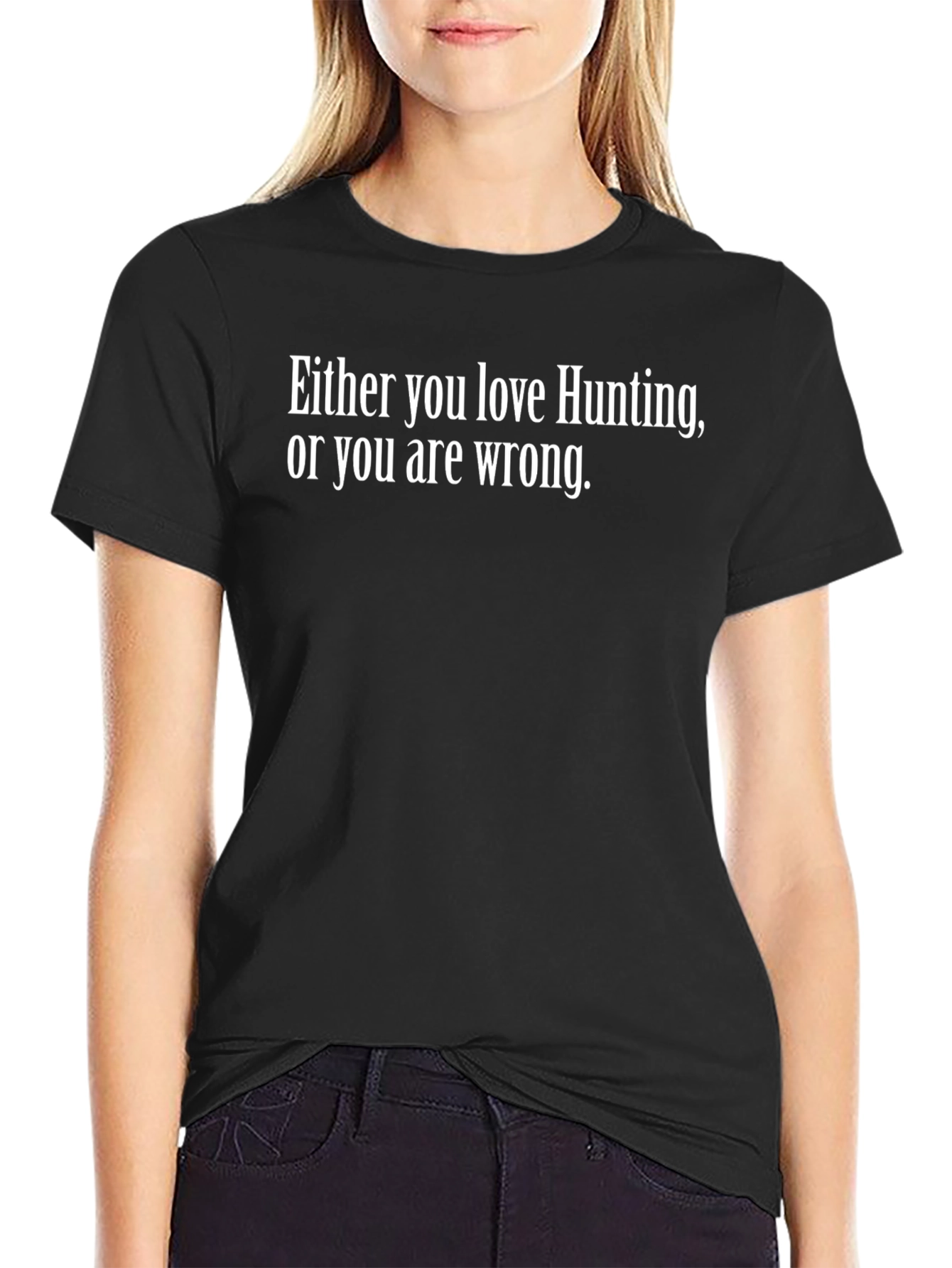 Hunting Love Black T-Shirt