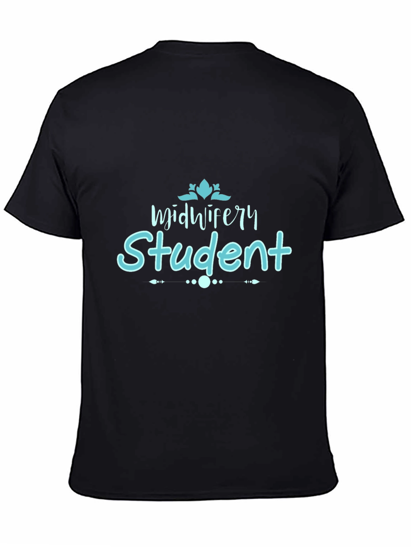 Midwifery Student Black T-Shirt