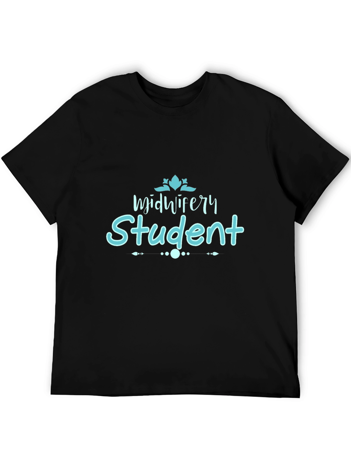 Midwifery Student Black T-Shirt