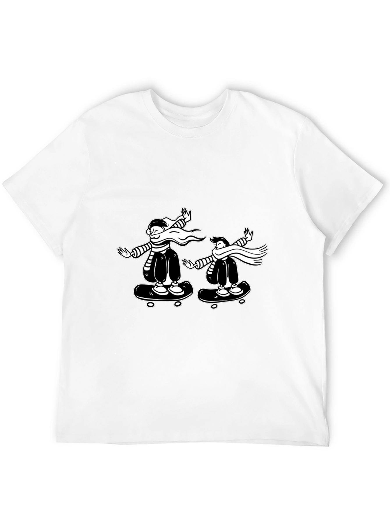 Cool Skater Duo Graphic Tee