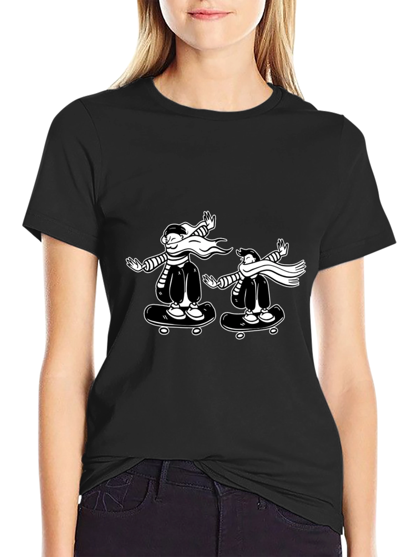 Cool Skater Duo Graphic Tee