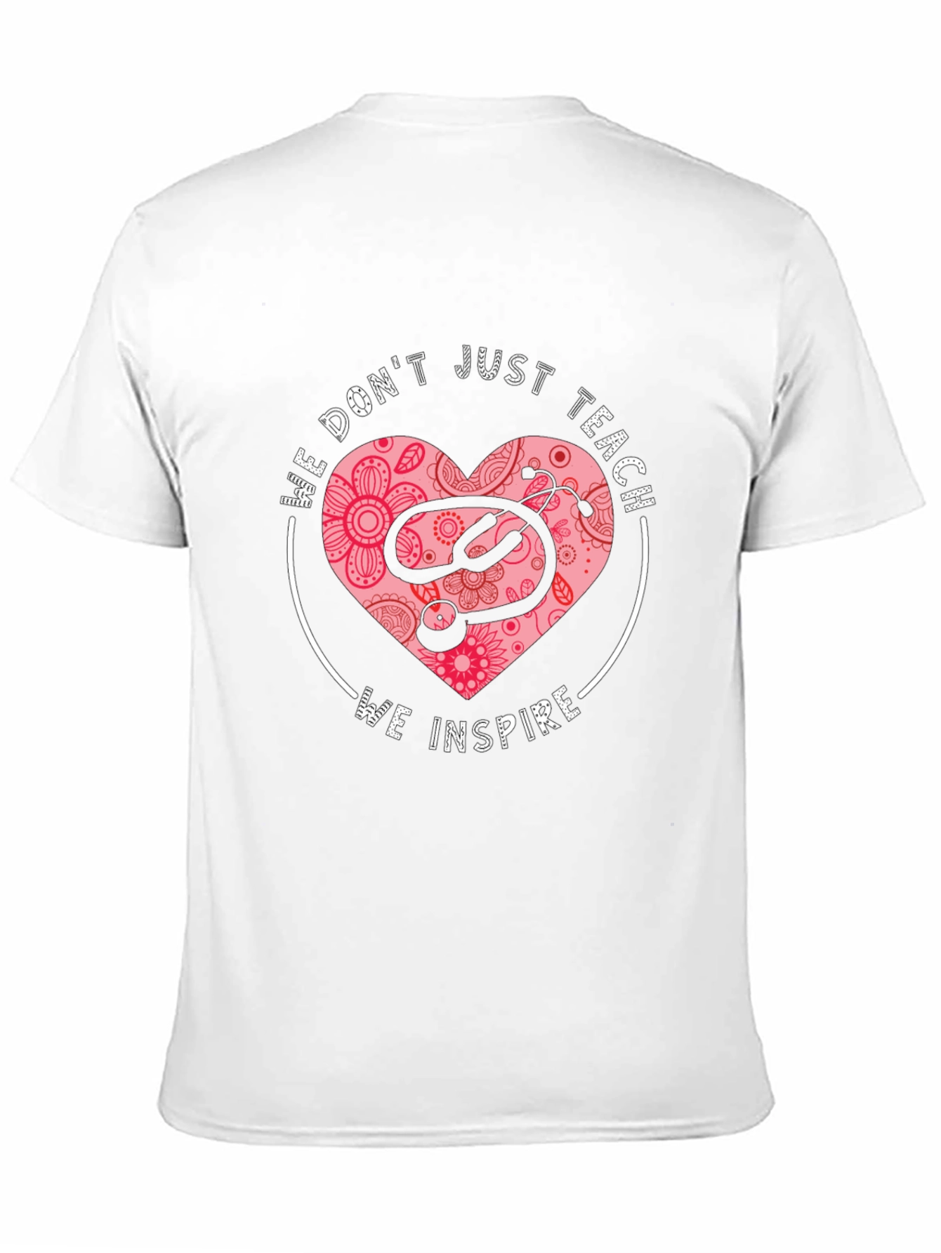 Teacher Inspiration Heart T-Shirt