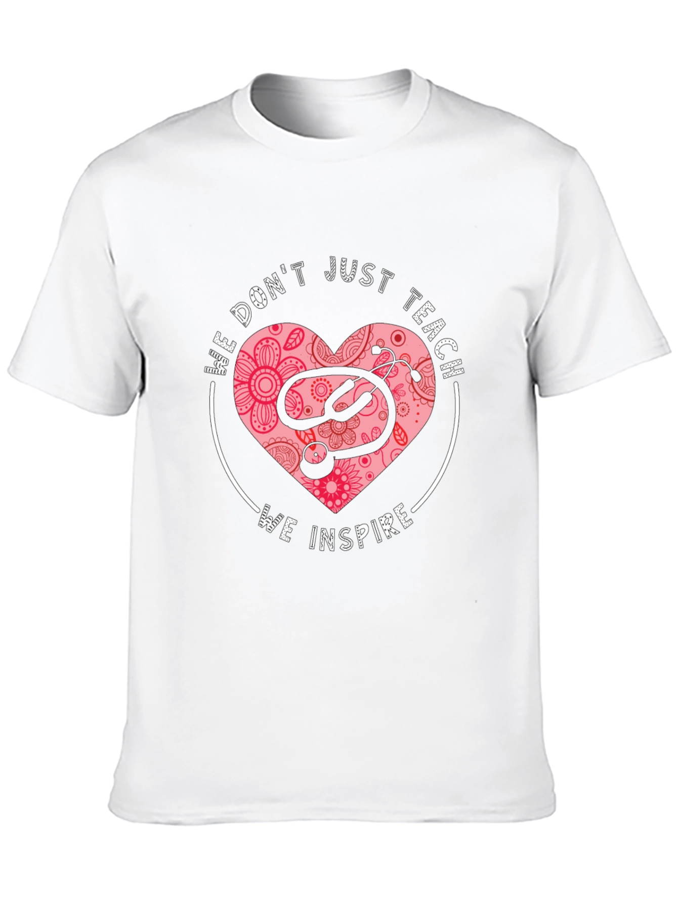 Teacher Inspiration Heart T-Shirt