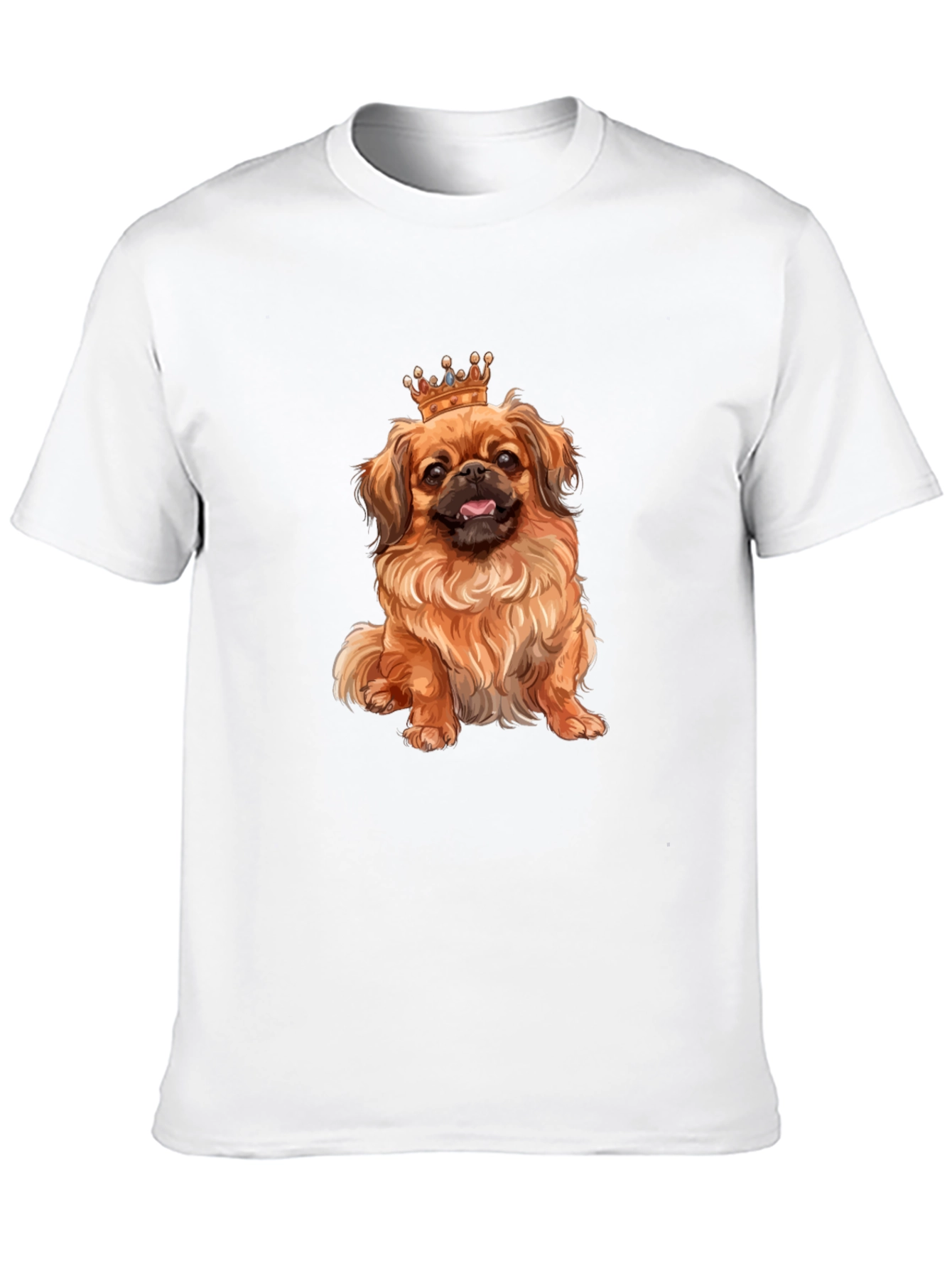 King Dog T-Shirt - Cute Pet Lover Tee