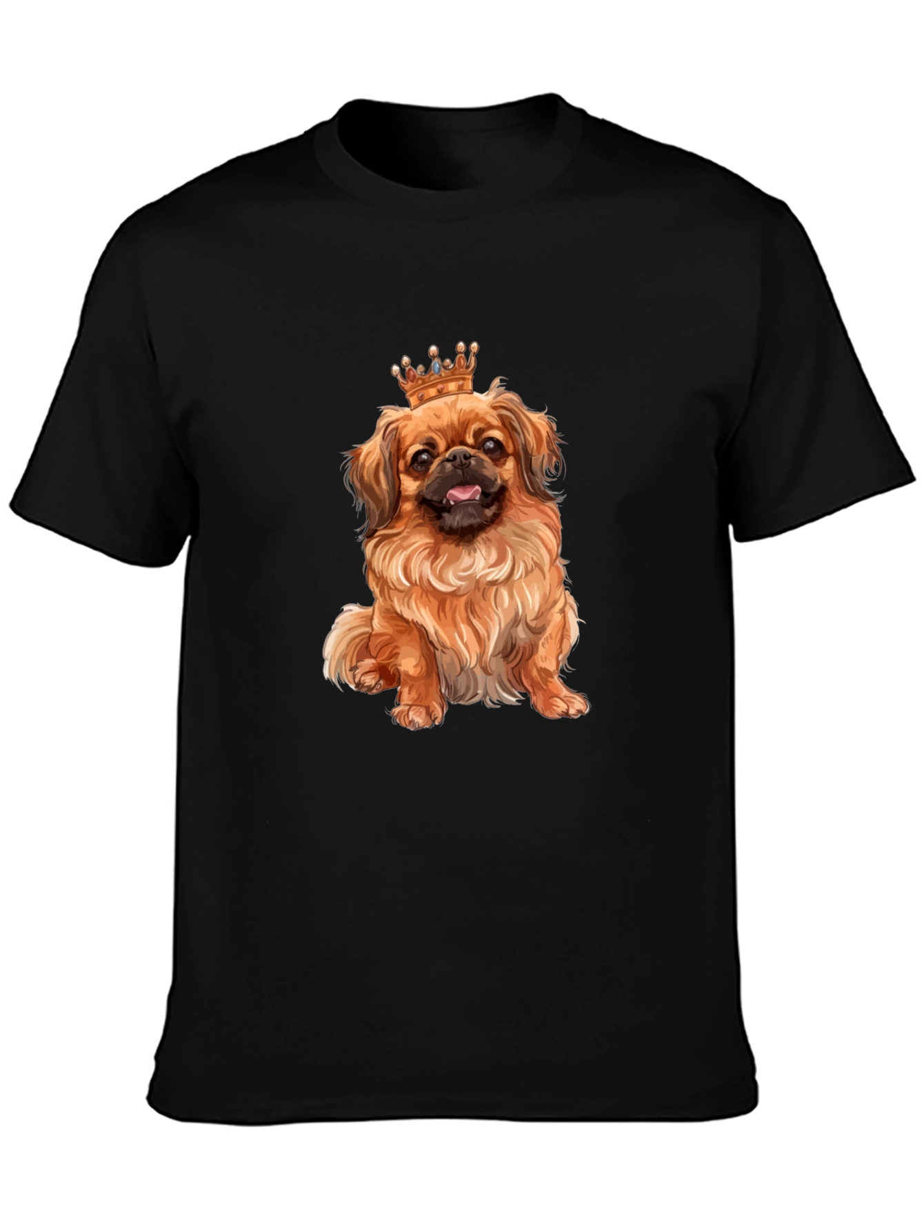 King Dog T-Shirt - Cute Pet Lover Tee
