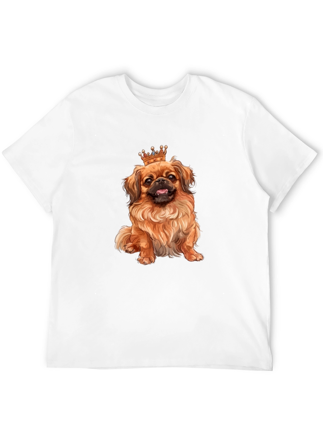 King Dog T-Shirt - Cute Pet Lover Tee