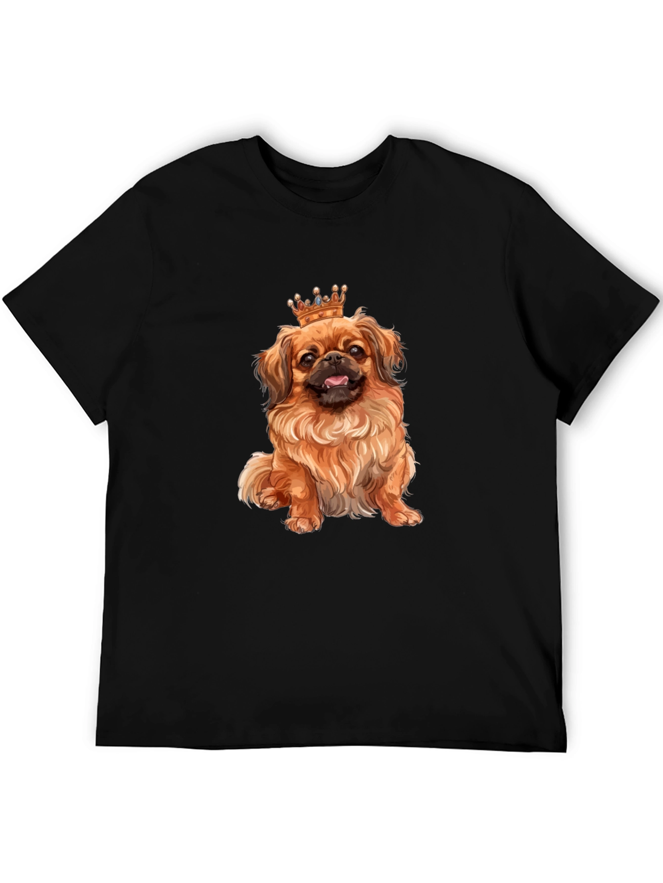 King Dog T-Shirt - Cute Pet Lover Tee