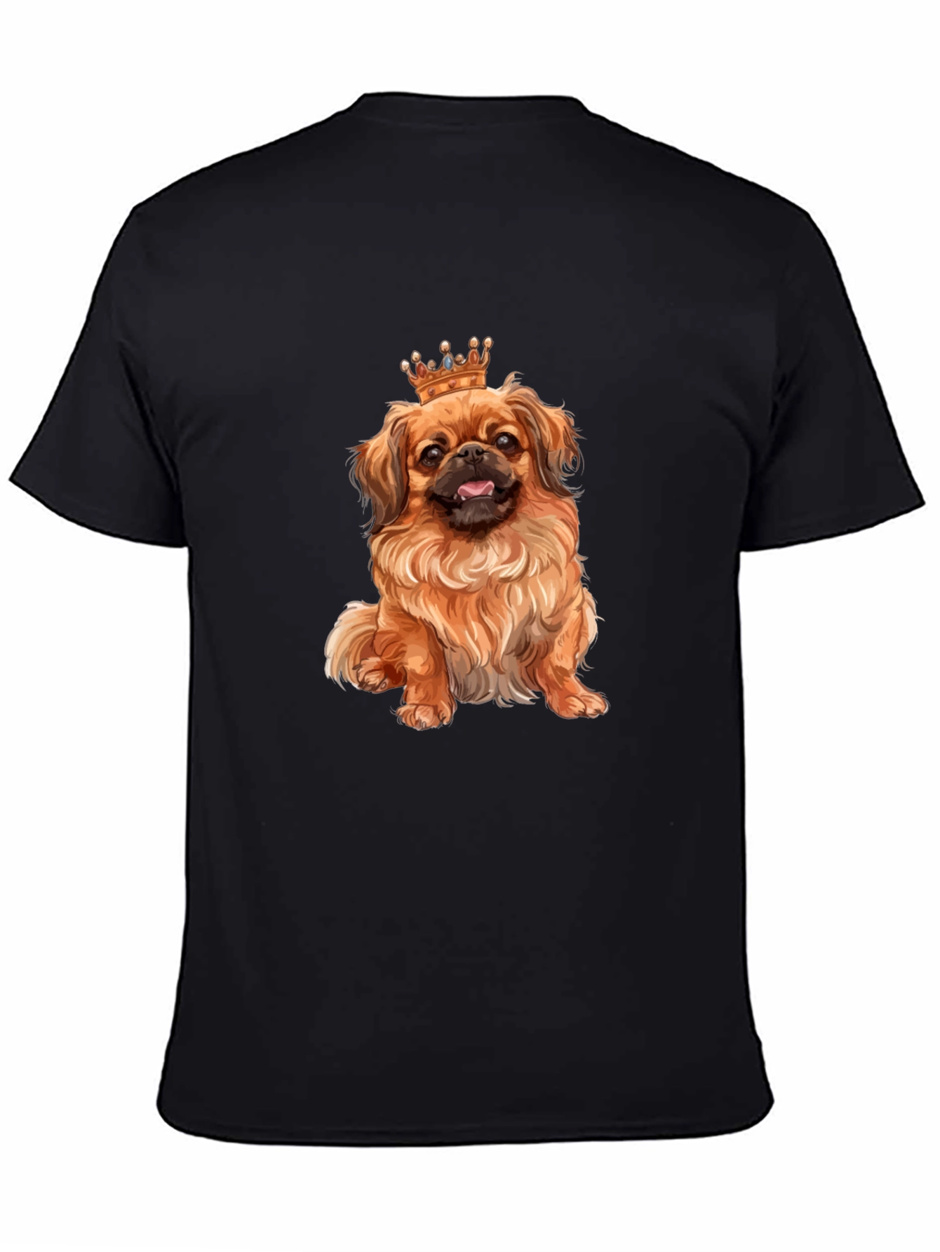 King Dog T-Shirt - Cute Pet Lover Tee
