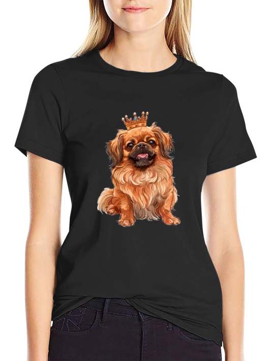 King Dog T-Shirt - Cute Pet Lover Tee
