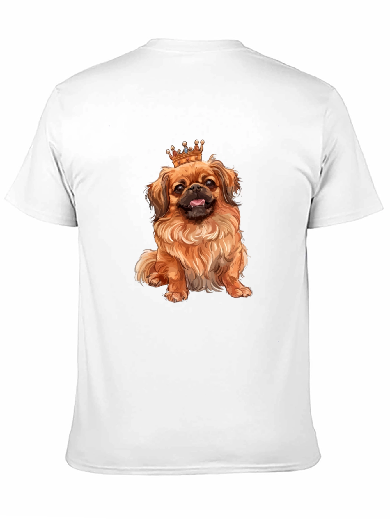 King Dog T-Shirt - Cute Pet Lover Tee