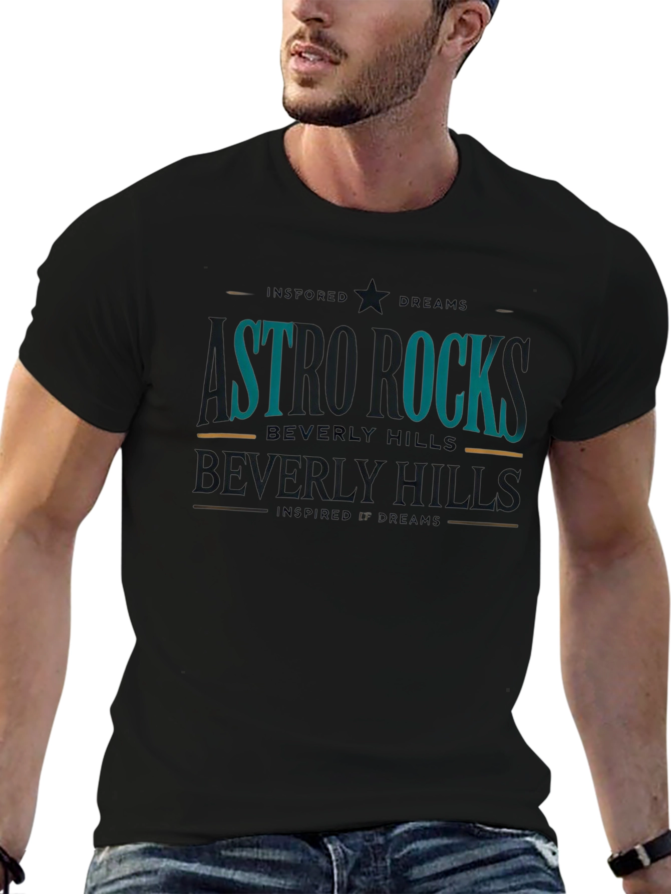 Astro Rocks Beverly Hills Graphic T-Shirt