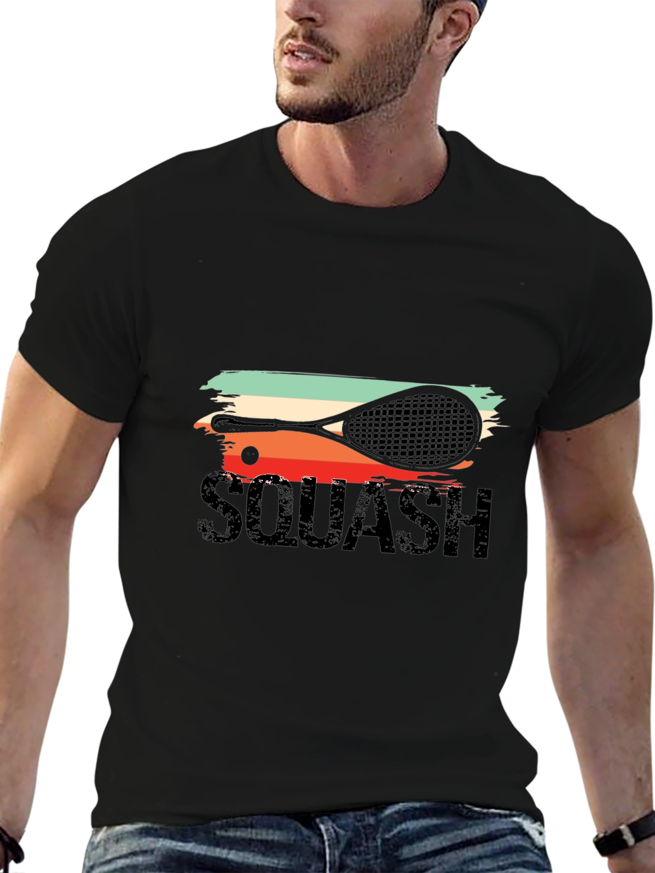 Squash Retro Graphic T-Shirt