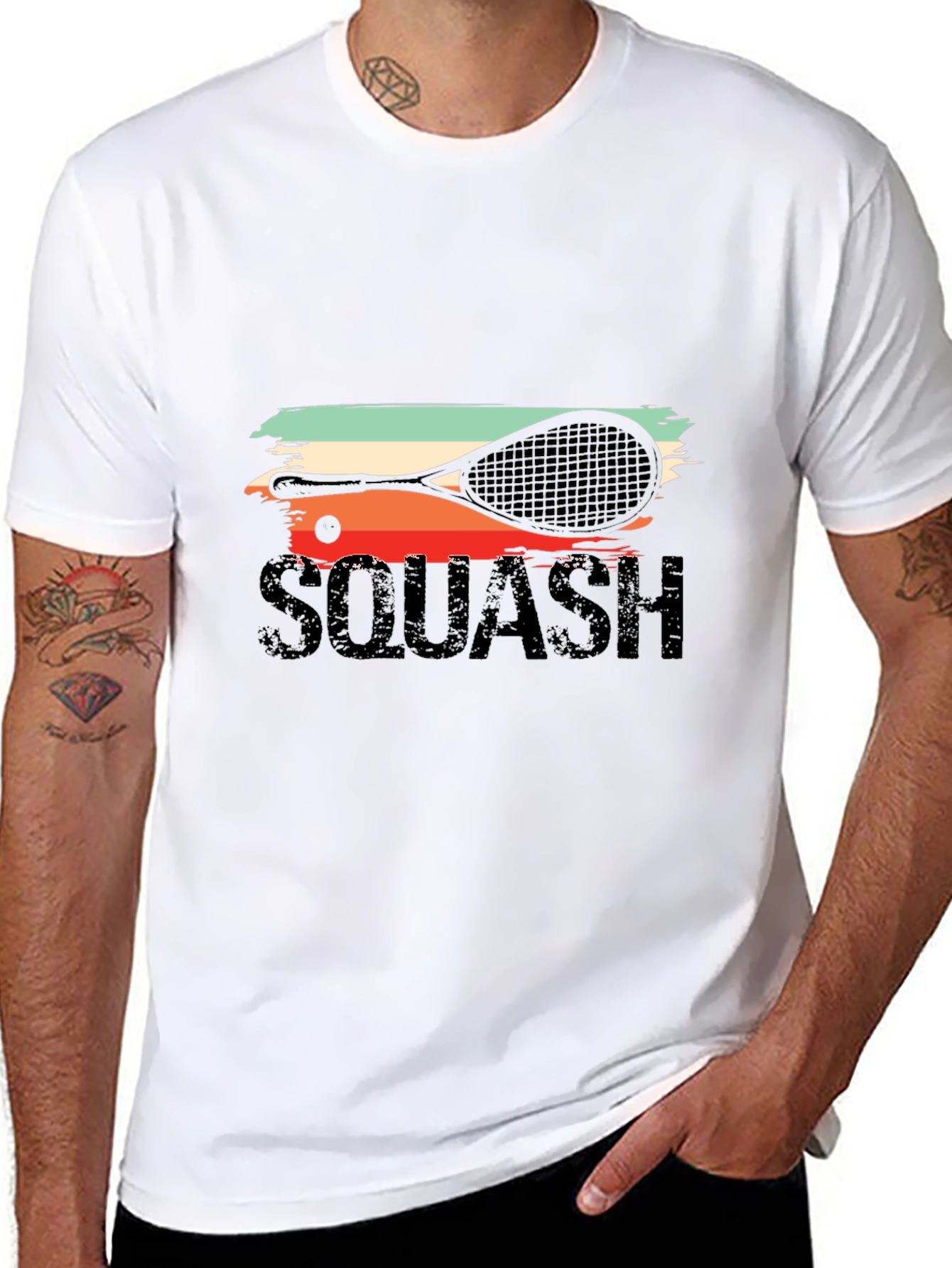 Squash Retro Graphic T-Shirt