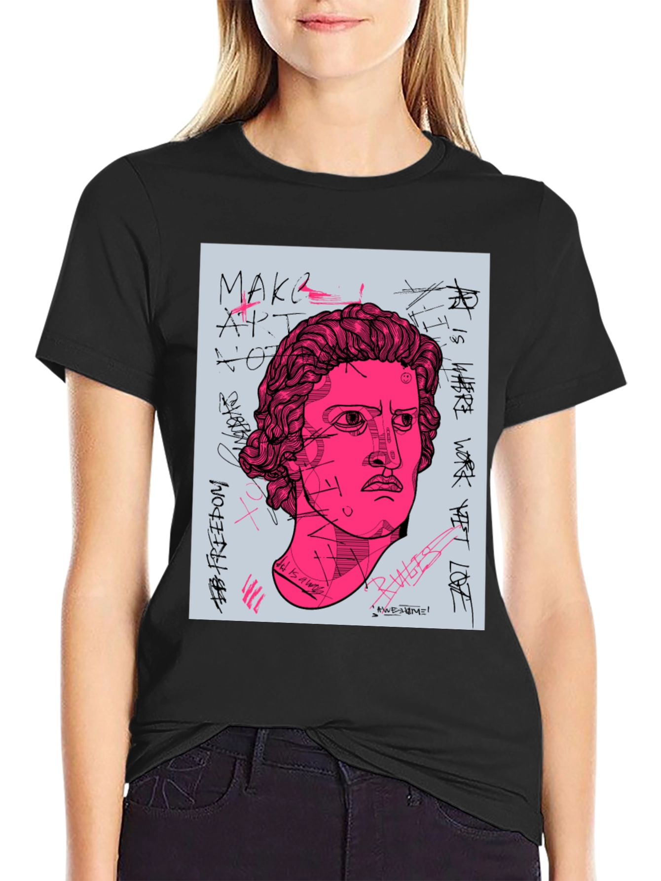 Modern Art Graphic T-Shirt