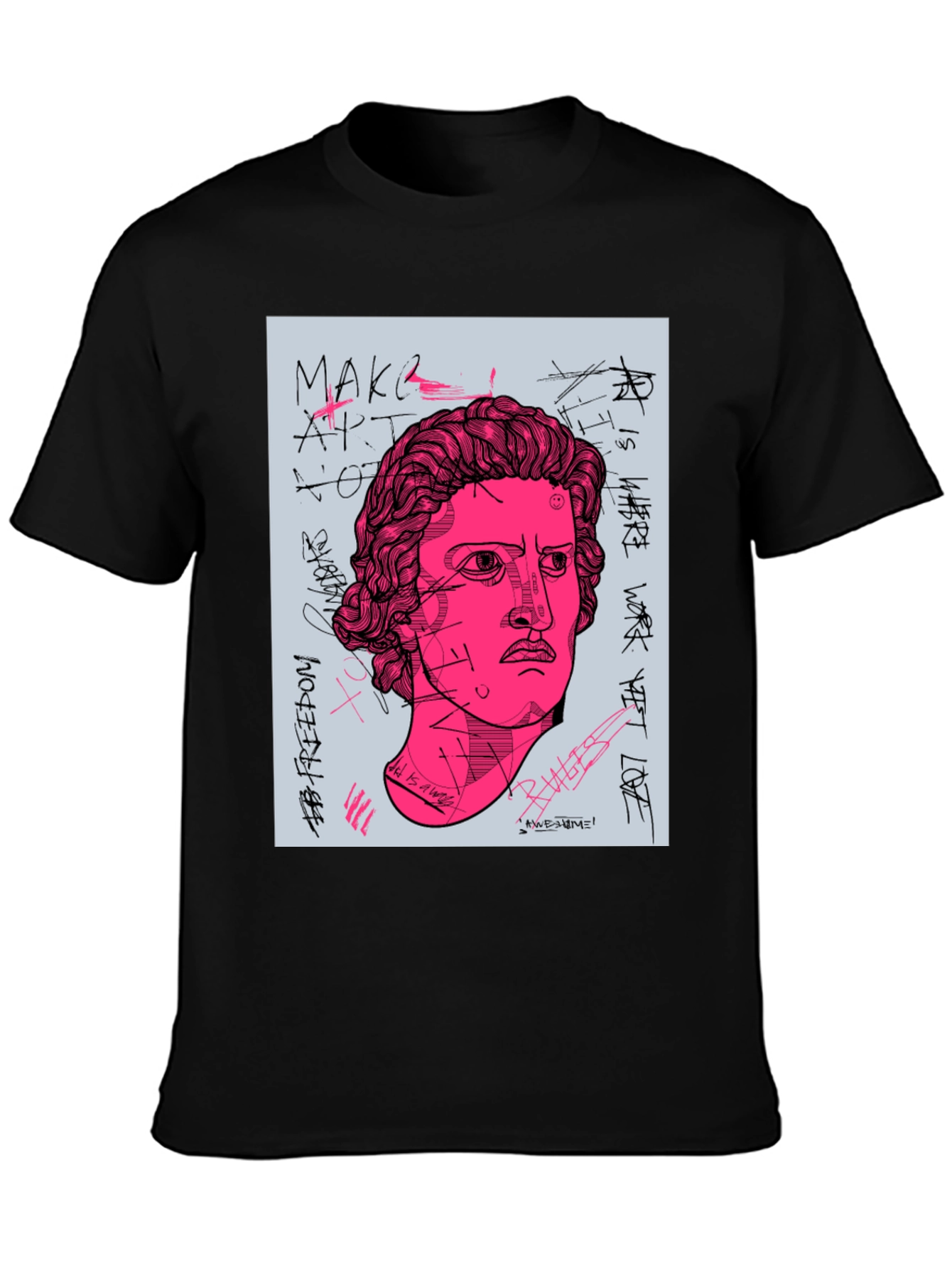 Modern Art Graphic T-Shirt