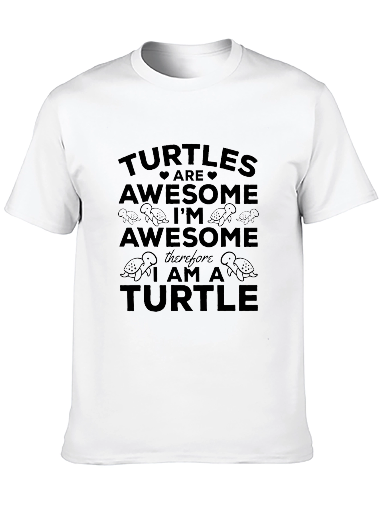 Turtles Are Awesome Graphic T-Shirt