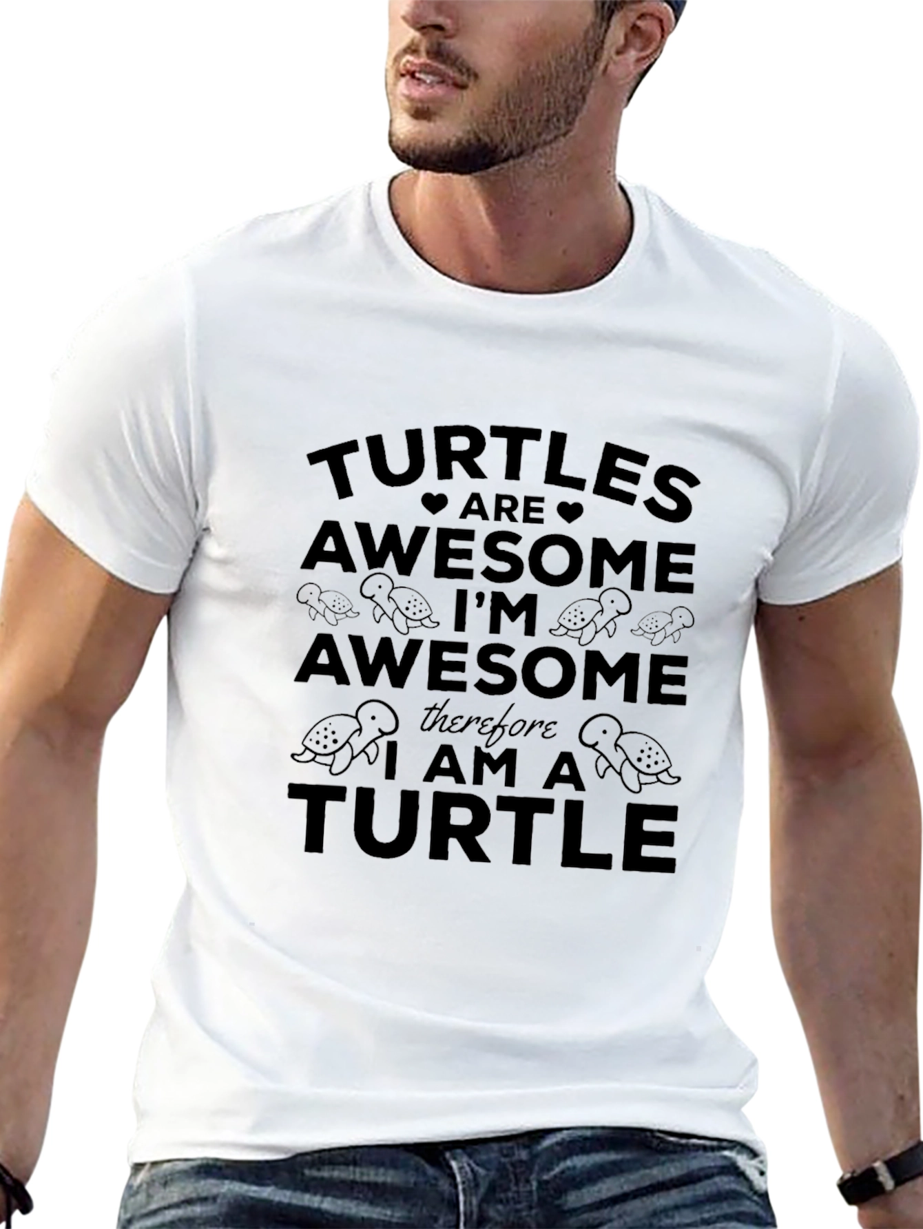 Turtles Are Awesome Graphic T-Shirt