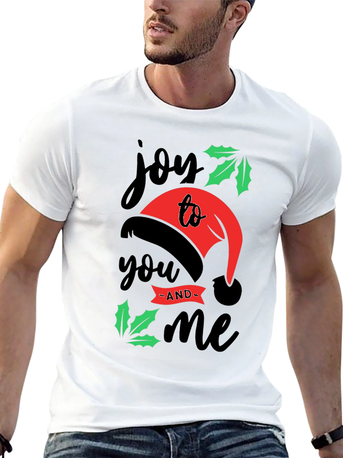 Joy To You And Me Christmas Graphic Tee