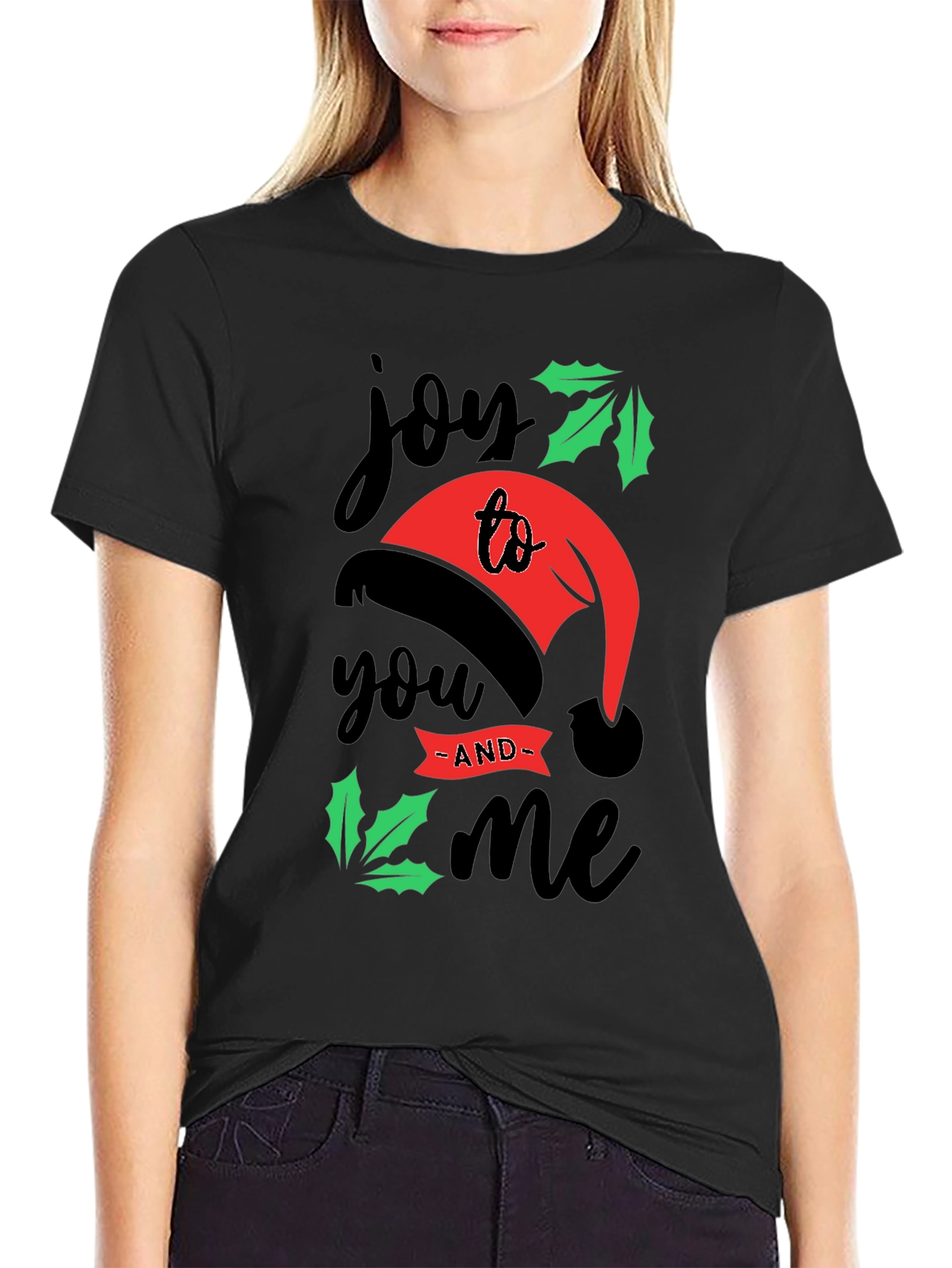 Joy To You And Me Christmas Graphic Tee