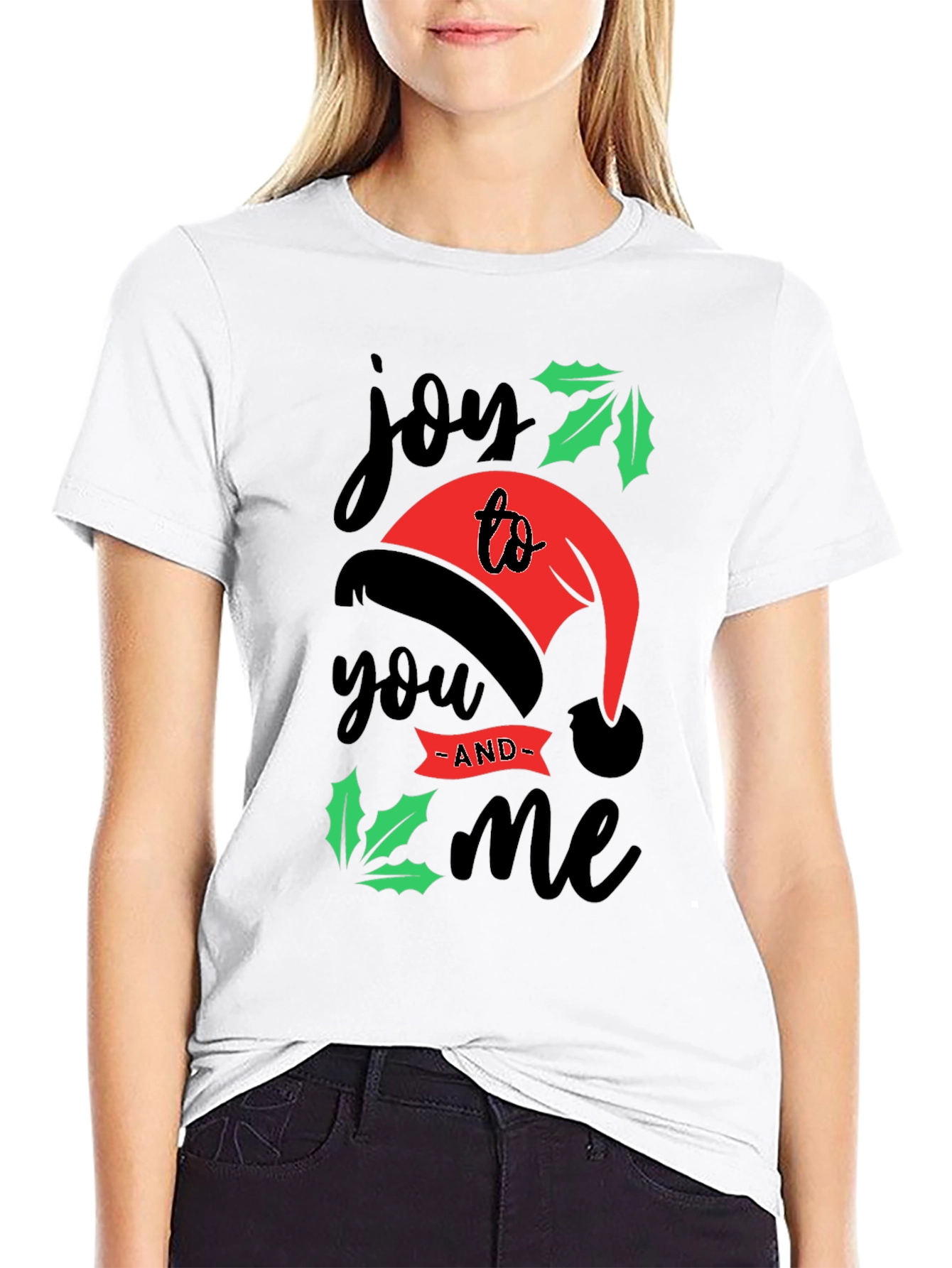 Joy To You And Me Christmas Graphic Tee