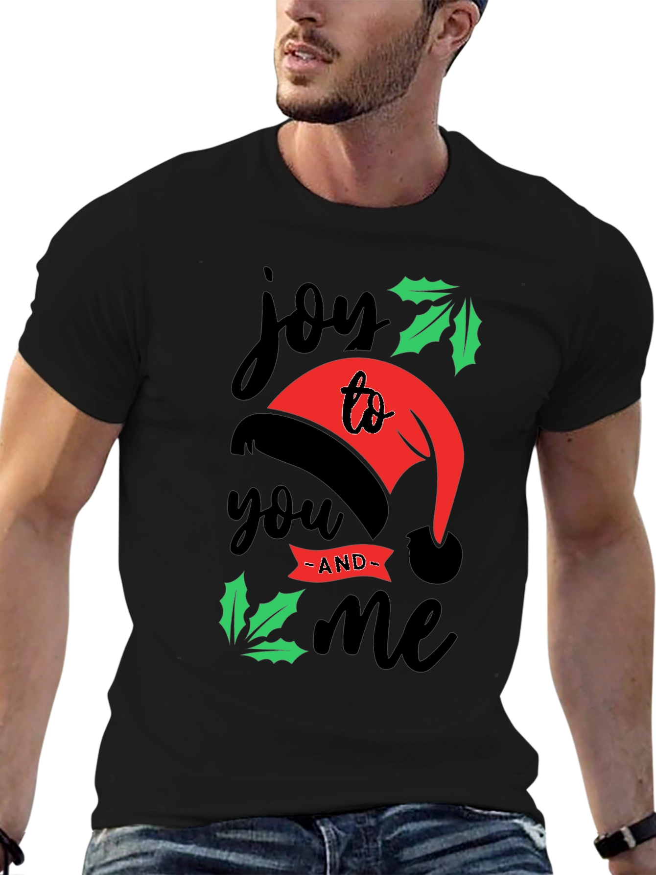Joy To You And Me Christmas Graphic Tee